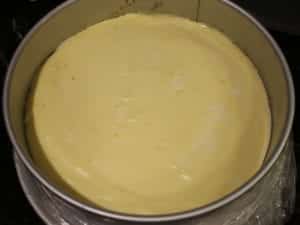 cooked cheesecake